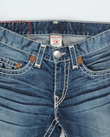 Vintage Y2K 00s True Religion Bobby Super T Made In USA Bootcut Denim Jeans - W34 L30