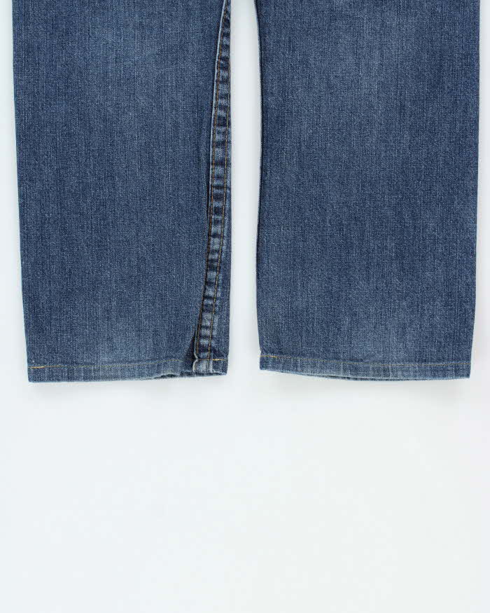 Vintage Y2K 00s True Religion Ricky Flap Made In USA Straight Leg Denim Jeans - W35 L28