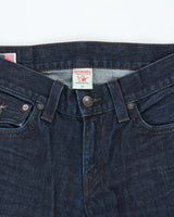 Vintage True Religion Ricky Made In USA Indigo Relaxed Straight Leg Denim Jeans - W34 L34
