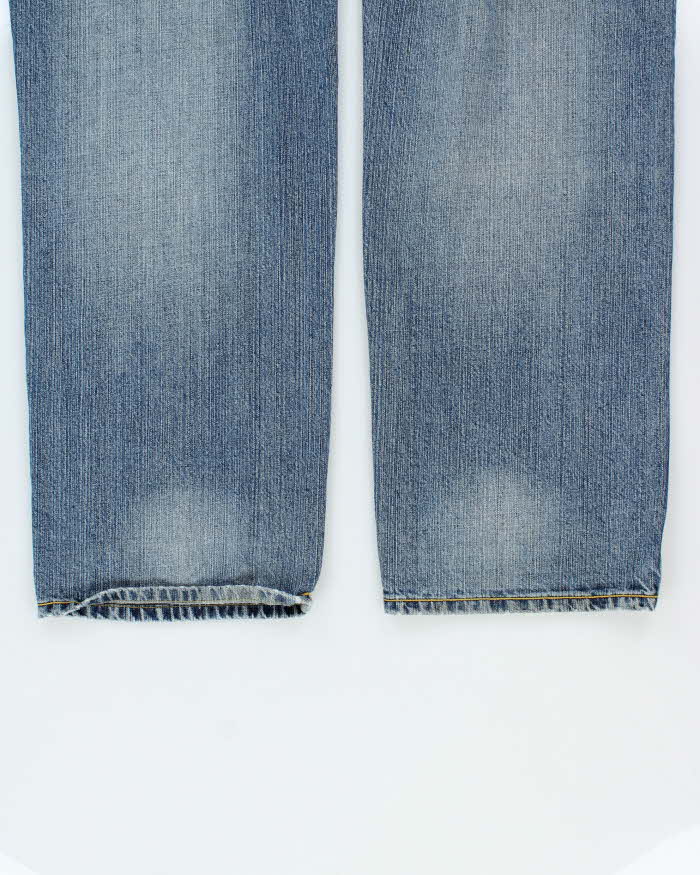 Vintage Y2K 00s Enyce Embroidered Wide Leg Denim Jeans - W36 L32