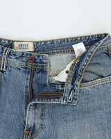 Vintage Y2K 00s Enyce Embroidered Wide Leg Denim Jeans - W36 L32