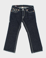 Vintage Y2k 00s True Religion Dark Wash Jeans - W38 L30