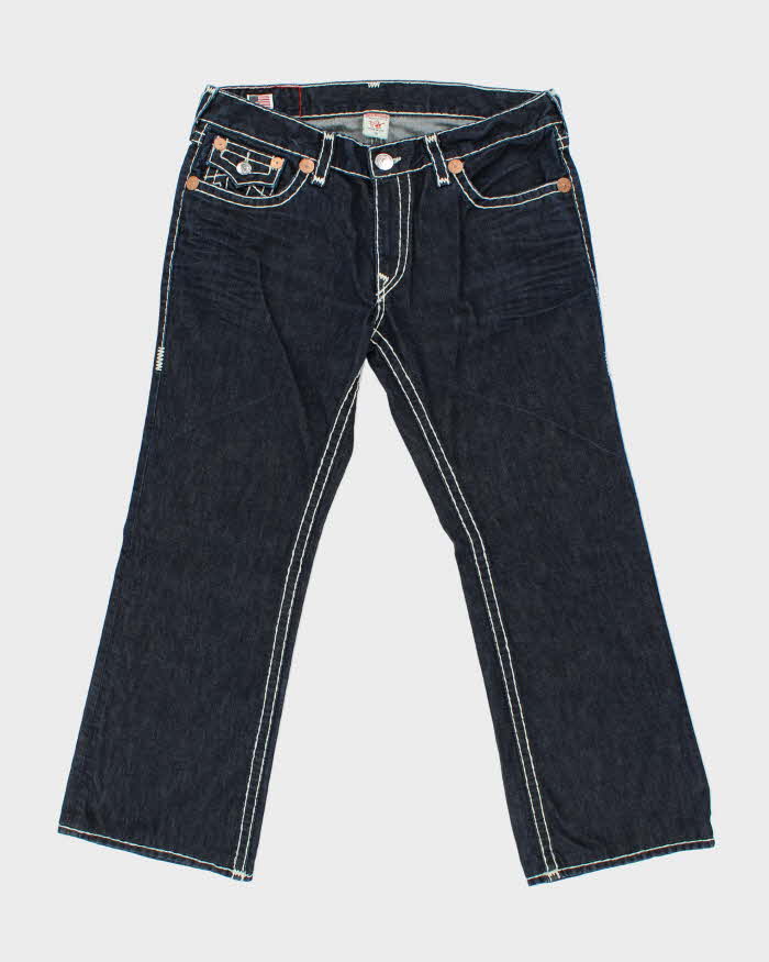 Vintage Y2k 00s True Religion Dark Wash Jeans - W38 L30