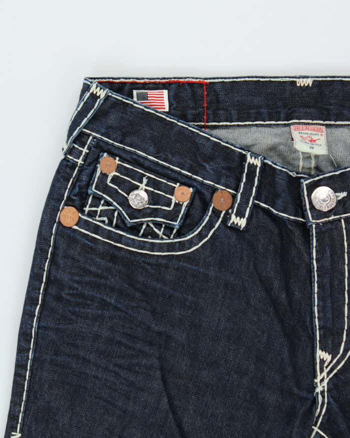 Vintage Y2k 00s True Religion Dark Wash Jeans - W38 L30