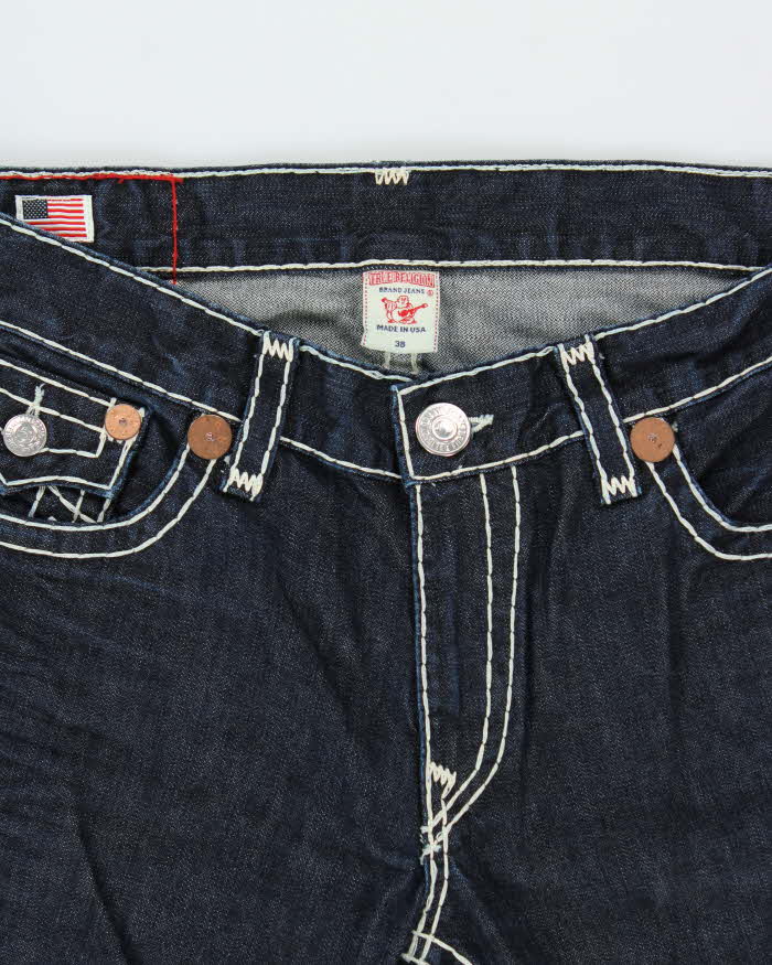 Vintage Y2k 00s True Religion Dark Wash Jeans - W38 L30