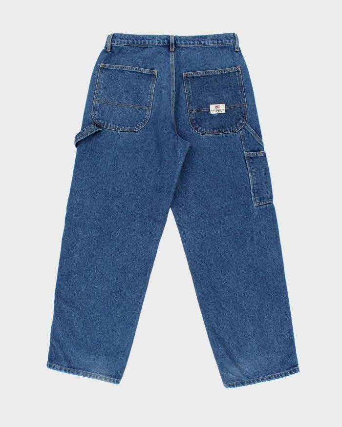 Vintage 1990s Polo Jeans Ralph Lauren Carpenter Wide Leg Jeans - W32 L30