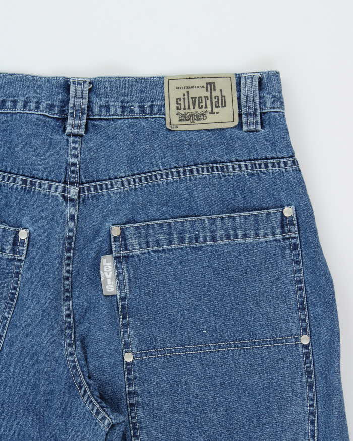 Vintage 1990s Levi's Silver Tab Super Wide Leg Jeans - W32 L32