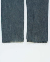 Vintage Y2K 00s Hugo Boss Texas Mud Wash Wide Leg Denim Jeans - W36 L32