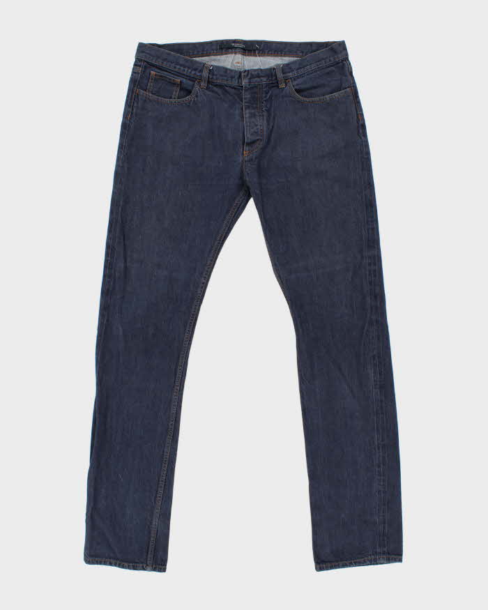 FW2021 Valentino Low Rise Japanese Selvedge Denim Slim Fit Jeans - W36 L34