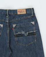 Vintage 00s Quicksilver Wide Leg Jeans - W34 L31