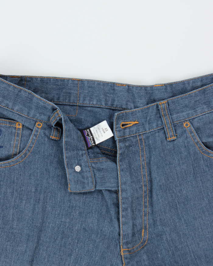 Vintage Patagonia Rhythm Hemp Denim Wide Leg Jeans - W32 L31