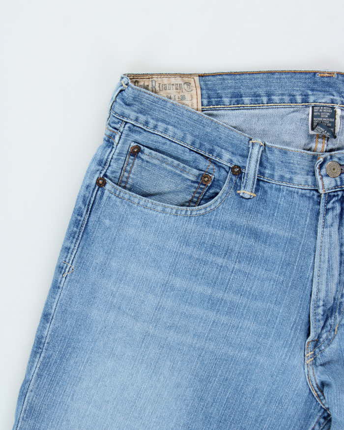 Vintage Polo Ralph Lauren Classic Fit Relaxed Straight Leg Denim Jeans - W36 L30