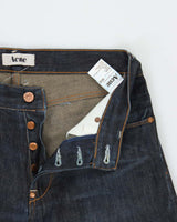 Vintage Acne Raw Indigo Straight Leg Jeans - W32 L33