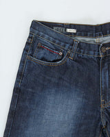 Vintage Y2K 00s DH3 Jake Indigo Selvedge Denim Relaxed Straight Leg Jeans - W36 L36