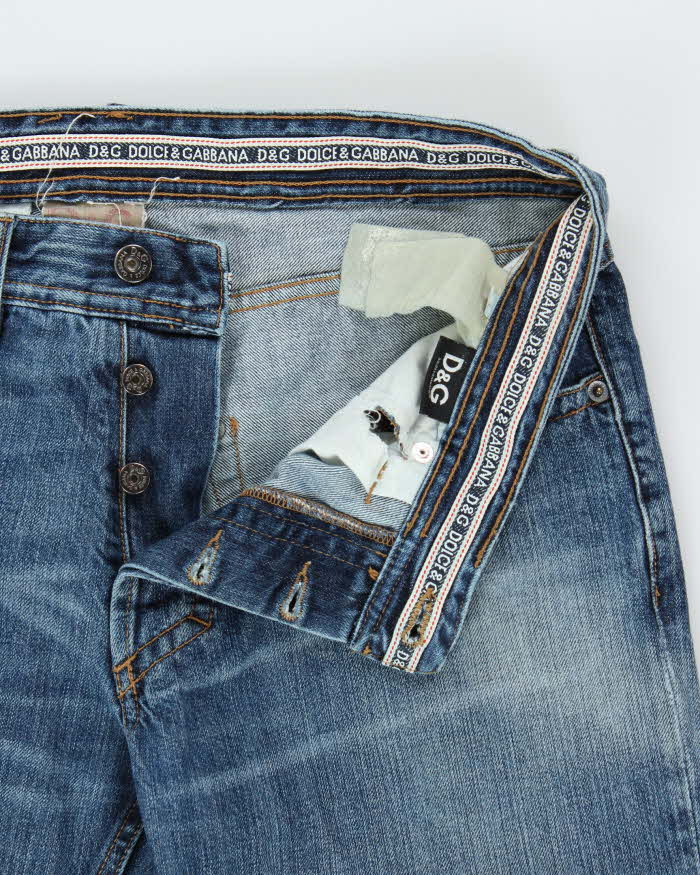 Vintage D&amp;G Magic Mid Rise Relaxed Straight Leg Jeans - W34 L30