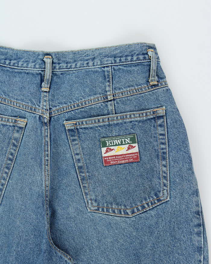 Vintage Y2K 00s Edwin 'French Baggy' Japanese Denim Tapered Jeans - W32 L33