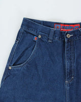 Vintage 1990s Snakeyes Ultra Wide Leg Jeans - W34 L29