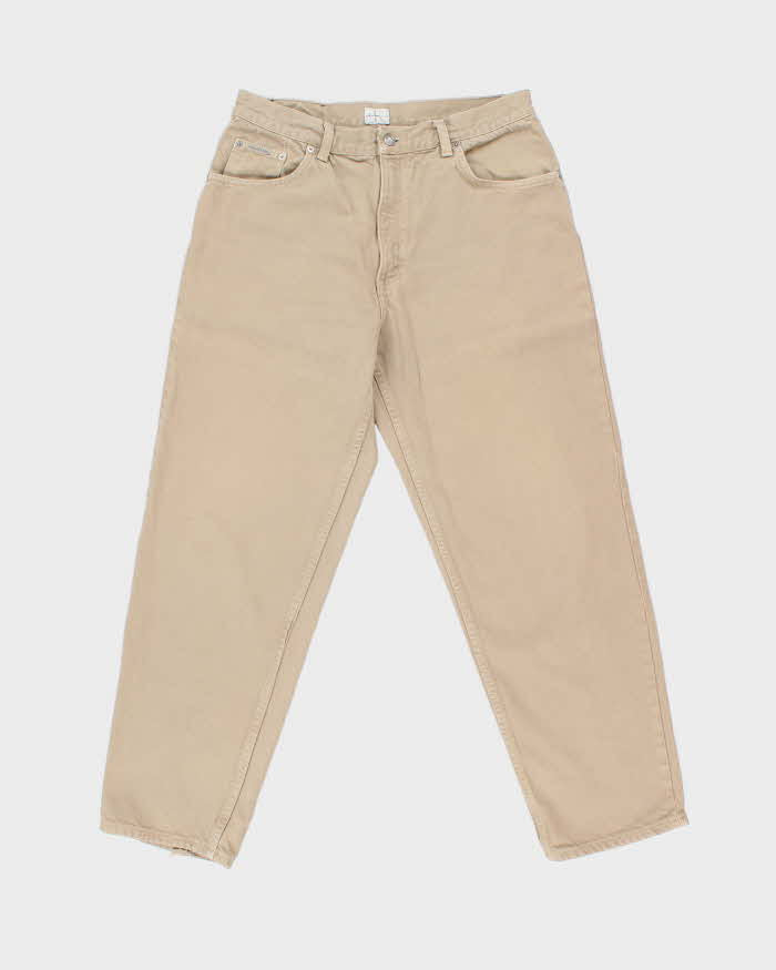 Vintage 1990s Calvin Klein 'Easy Fit' Relaxed Denim Jeans - W34 L30