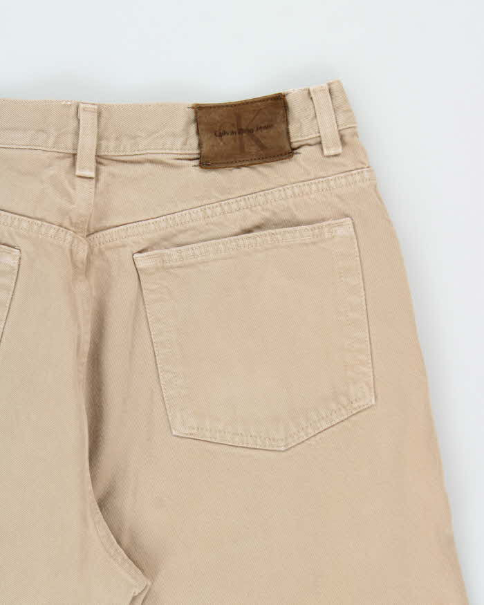 Vintage 1990s Calvin Klein 'Easy Fit' Relaxed Denim Jeans - W34 L30