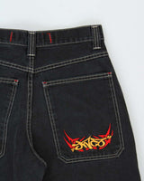 Vintage 1990s JNCO Contrast Stitch Ultra Wide Leg Denim Jeans - W32 L31