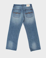 Vintage Nudie Roger Wide Leg Denim Jeans - W34 L30