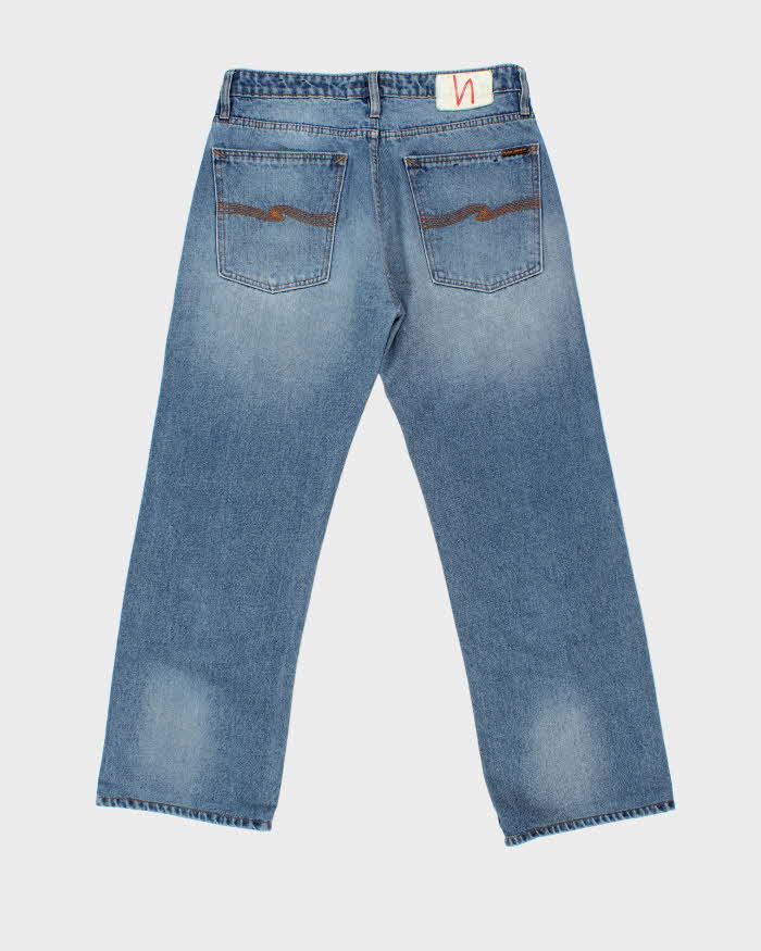 Vintage Nudie Roger Wide Leg Denim Jeans - W34 L30