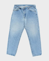 Vintage 1990s Carhartt Light Wash Relaxed Tapered Fit Denim Jeans - W38 L32