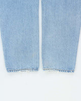Vintage 1990s Carhartt Light Wash Relaxed Tapered Fit Denim Jeans - W38 L32
