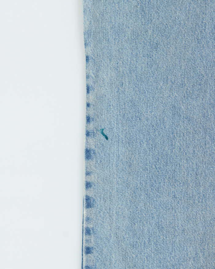 Vintage 1990s Carhartt Light Mud Wash Relaxed Straight Leg Distressed Denim Jeans - W38 L31