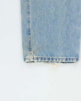 Vintage 1990s Carhartt Light Mud Wash Relaxed Straight Leg Distressed Denim Jeans - W38 L31