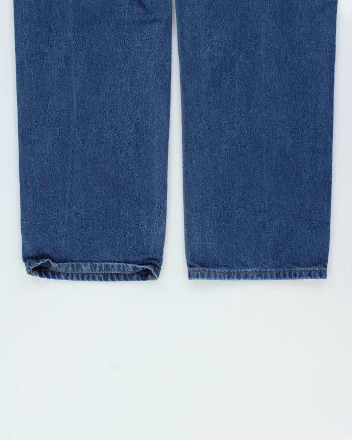 Vintage Y2K 00s Carhartt HRC Flame Resistant Wide Leg Denim Carpenter Jeans - W30 L28