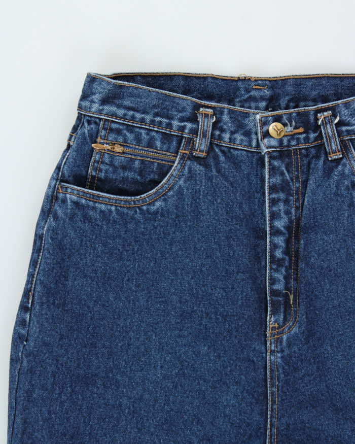 Vintage 1990s Puma High Waisted Relaxed Tapered Denim Jeans - W28 L28