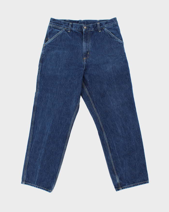 Vintage Carhartt WIP Single Knee Relaxed Denim Carpenter Jeans - W33 L31