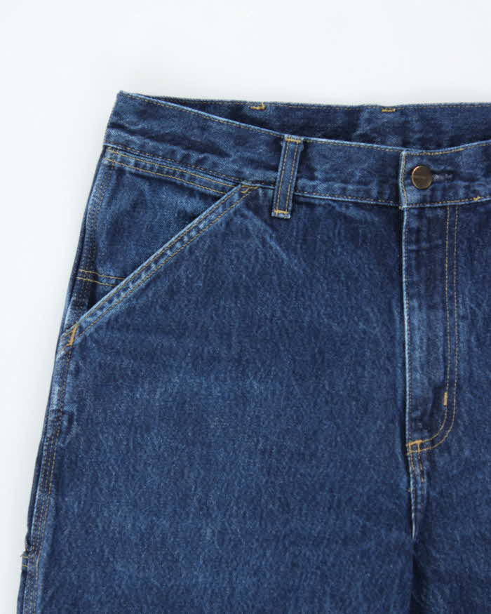 Vintage Carhartt WIP Single Knee Relaxed Denim Carpenter Jeans - W33 L31