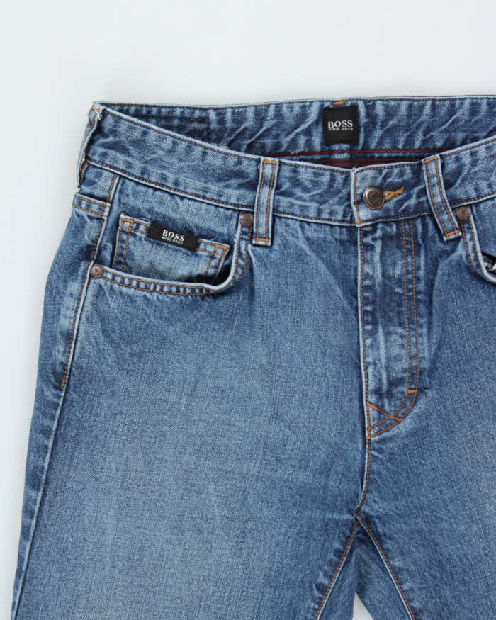 Vintage Y2K 00s Hugo Boss Kansas Regular Fit Straight Leg Denim Jeans - W30 L28