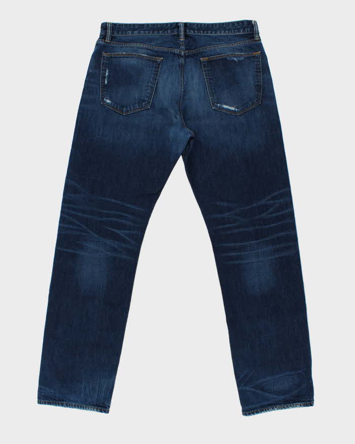 Banana Republic White Oak Selvedge Cone Denim Made In USA Straight Fit Jeans - W37 L34