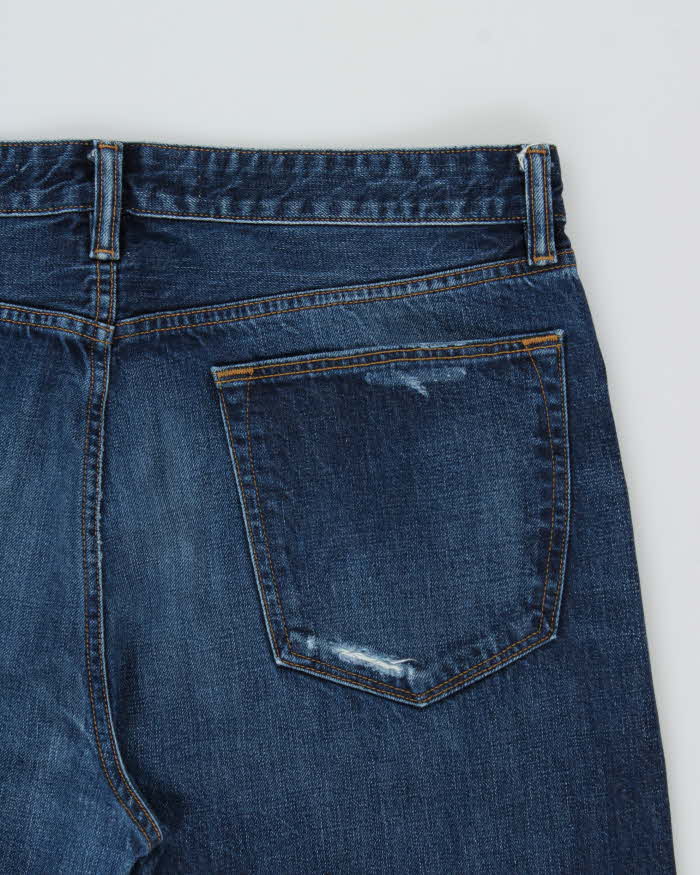 Banana Republic White Oak Selvedge Cone Denim Made In USA Straight Fit Jeans - W37 L34