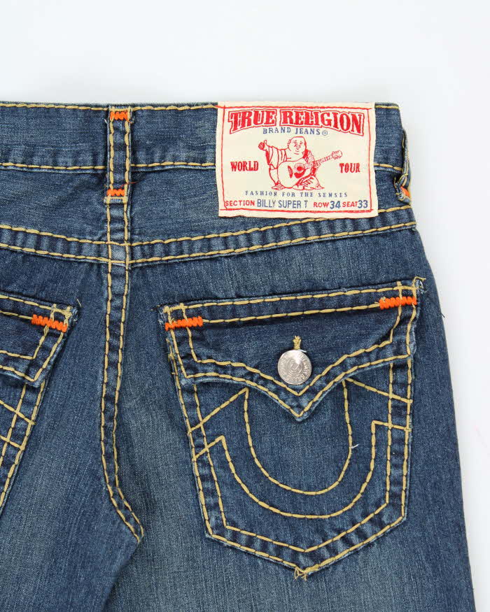 Vintage Y2k 00s True Religion Relaxed Fit Jeans - W34 L32