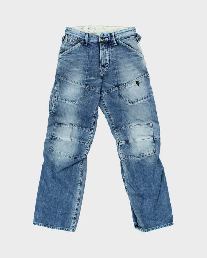Vintage G-Star Raw 'Trail Elwood Lodge' Denim Straight Leg Combat Jeans - W28 L31