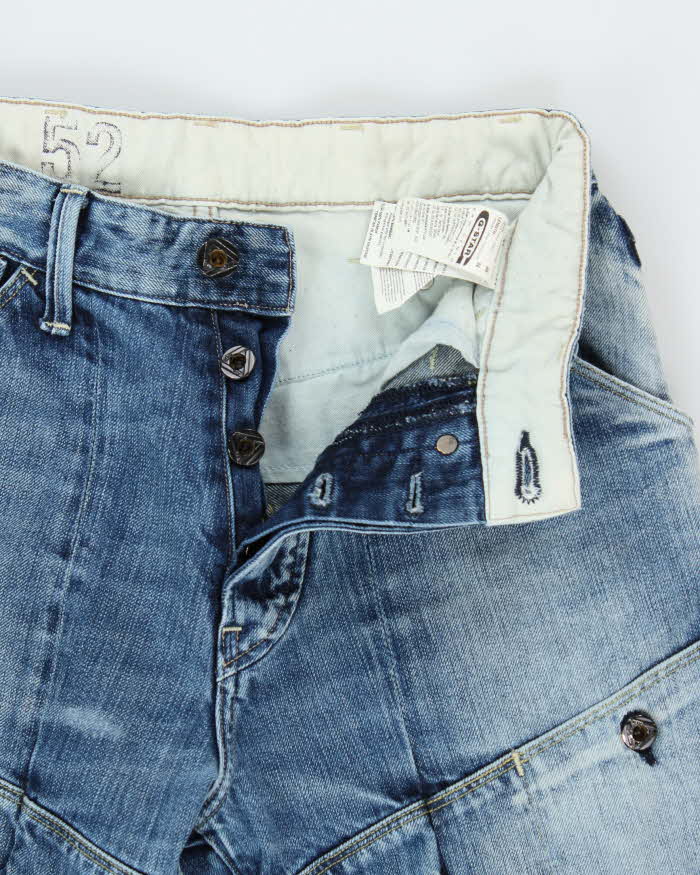 Vintage G-Star Raw 'Trail Elwood Lodge' Denim Straight Leg Combat Jeans - W28 L31