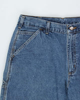 Vintage Carhartt B13 Original Dungaree Fit Denim Carpenter Jeans - W34 L32
