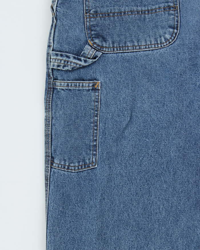 Vintage Carhartt B13 Original Dungaree Fit Denim Carpenter Jeans - W34 L32