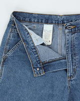 Vintage Carhartt B13 Original Dungaree Fit Denim Carpenter Jeans - W34 L32