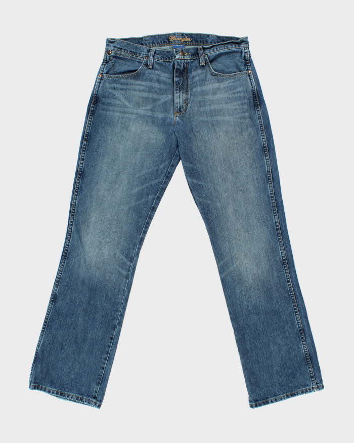 Vintage Y2K 00s Wrangler Slim Bootcut Denim Jeans - W33 L34