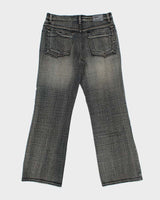 Vintage Y2K 00s Scapes Stone Wash Bootcut Denim Jeans - W36 L34