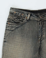Vintage Y2K 00s Scapes Stone Wash Bootcut Denim Jeans - W36 L34