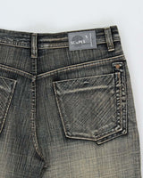 Vintage Y2K 00s Scapes Stone Wash Bootcut Denim Jeans - W36 L34