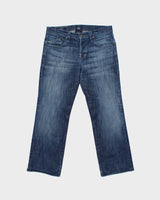 Vintage Y2K 00s Rock &amp; Republic 'Henlee' Made In USA Low Rise Bootcut Denim Jeans - W34 L28