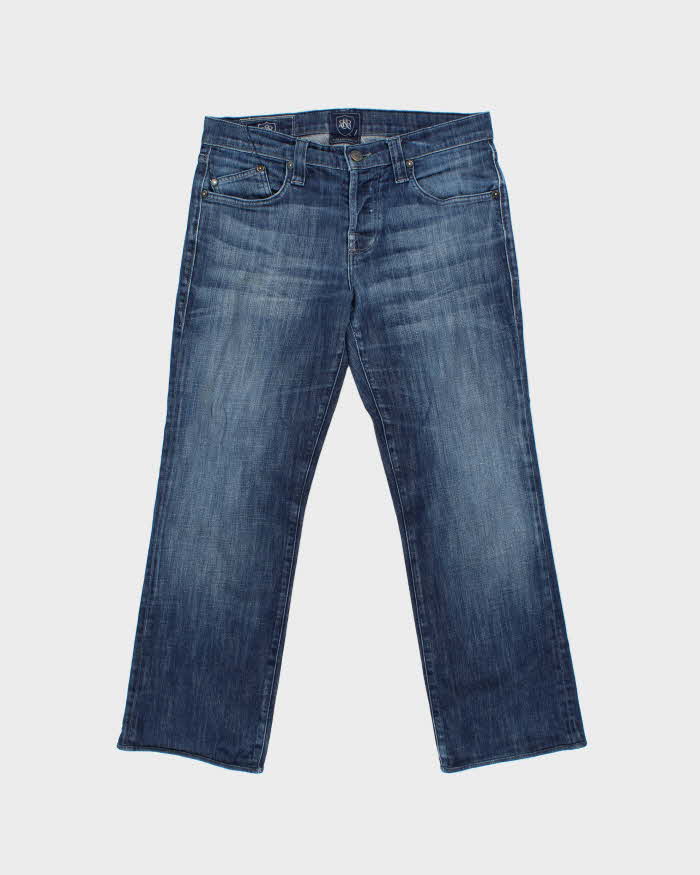 Vintage Y2K 00s Rock &amp; Republic 'Henlee' Made In USA Low Rise Bootcut Denim Jeans - W34 L28