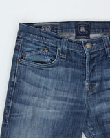 Vintage Y2K 00s Rock &amp; Republic 'Henlee' Made In USA Low Rise Bootcut Denim Jeans - W34 L28